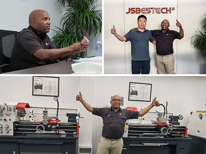 JSBESTECH News：Warmly welcome South African customers to visit the factory and successfully confirm the order