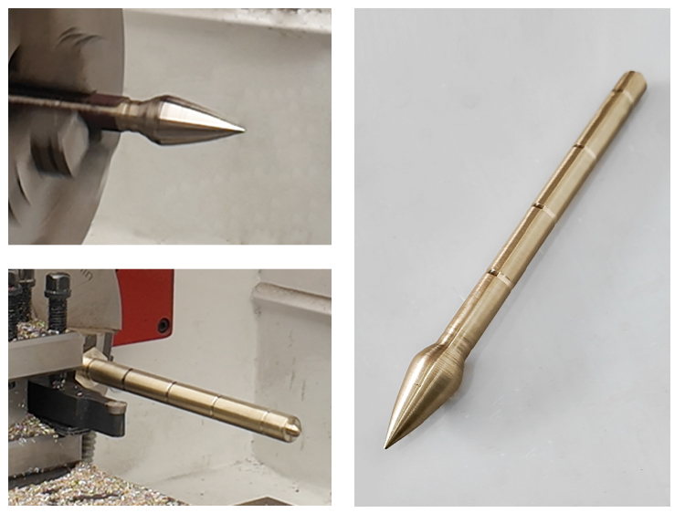 JSBESTECH Daily Turning process (5): Copper Pen