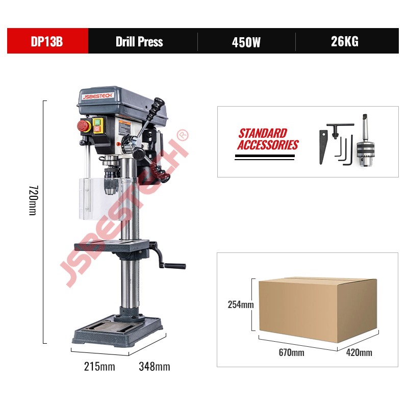 DP13B China manufactory wholesale electric bench drill press machine