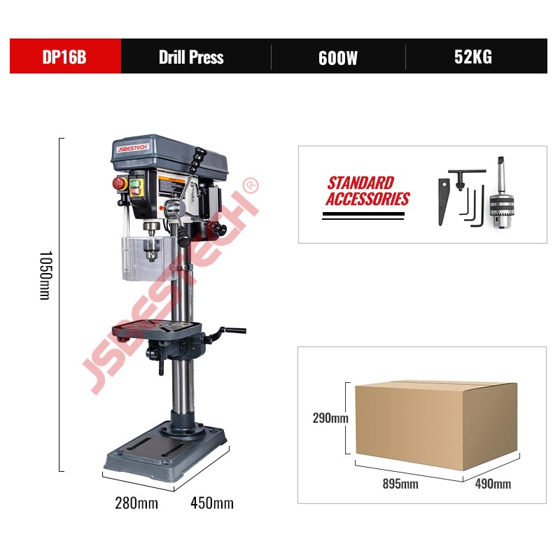 DP16B 110V 220V 380V Industrial drilling machinery with CE