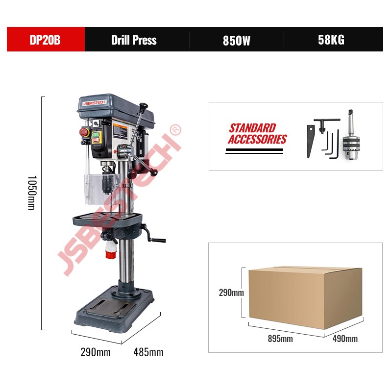 DP20B Bench top drill press machine