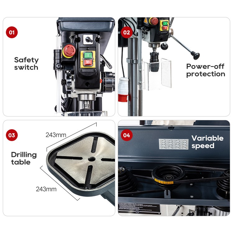 DP20B Bench top drill press machine