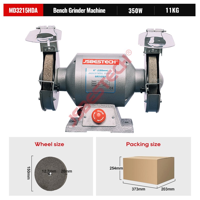 JSBESTECH Company MD3215HDA Electric Bench Grinder Machine