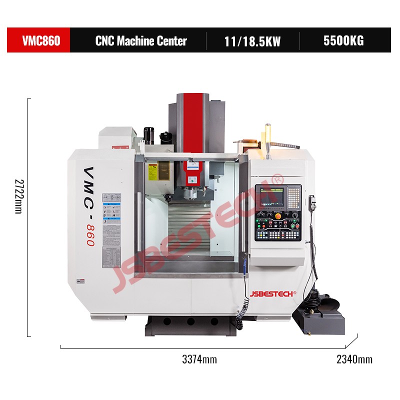 JSBESTECH Company VMC860 CNC Center Machine