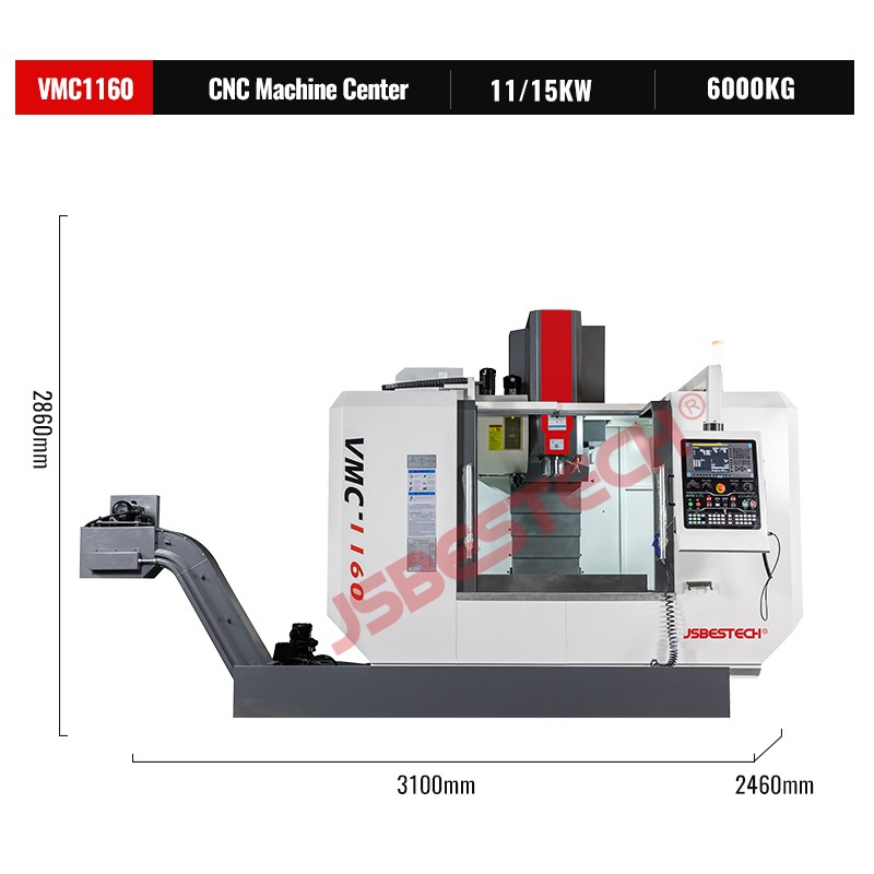 JSBESTECH Company VMC1160 CNC Center Machine