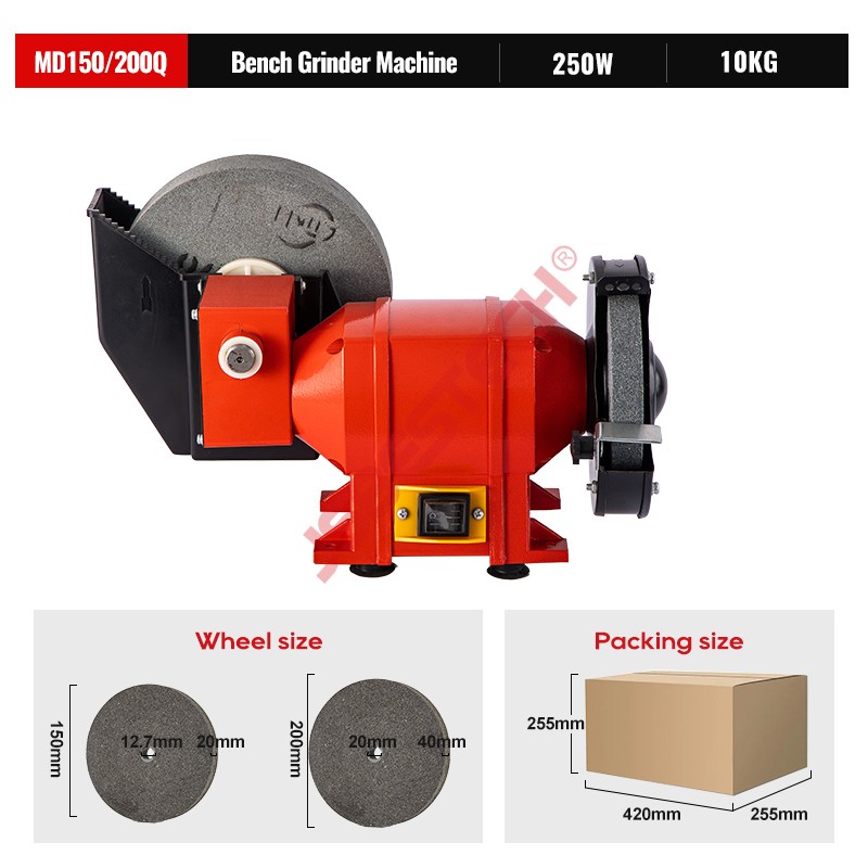 MD150/200Q Electric Bench Grinder Machine